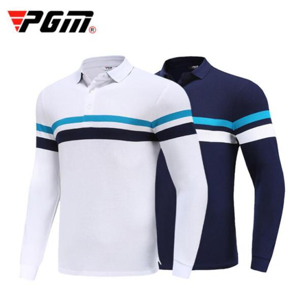 ゴルフTシャツ ゴルフウェア　メンズ　長袖　ポロシャツ カジュア ル 暖かい 皴になりにくい 秋冬