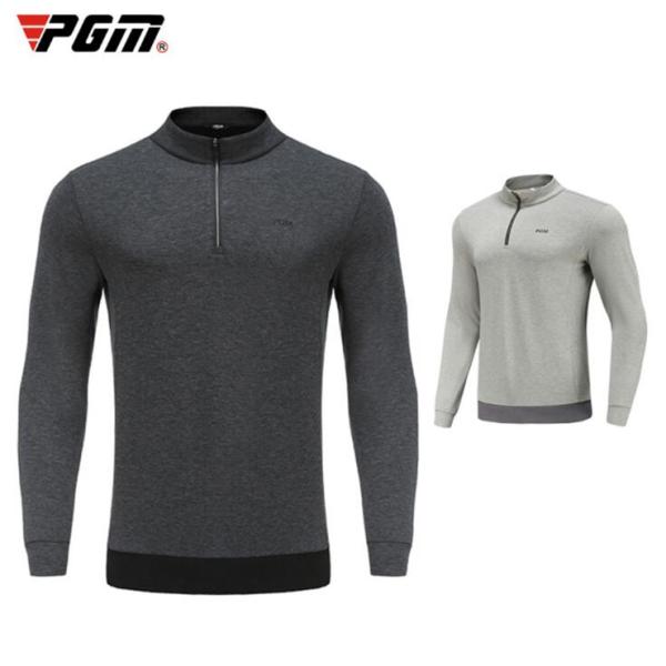 ゴルフTシャツ ゴルフウェア　メンズ　長袖　ポロシャツ カジュア ル 暖かい 皴になりにくい 秋冬