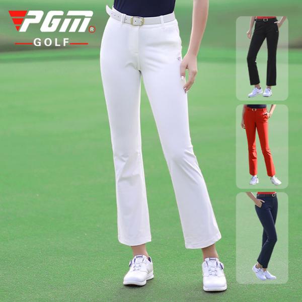 ゴルフパンツ シワになりにくい スポーツパンツ アウトドアズボン 春夏秋 美脚 脚長 吸汗 速乾 女...