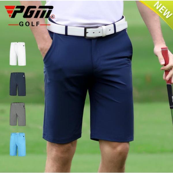 五分ゴルフパンツ 夏 ストレッチ ズボン ゴルフウェア メンズ 美脚 パンツ コ ットン アウトドア...