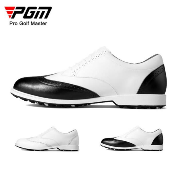 ゴルフシューズ  防水　滑り止め ソフト スパイク メンズ ゴルフ ス パ イクシューズ
