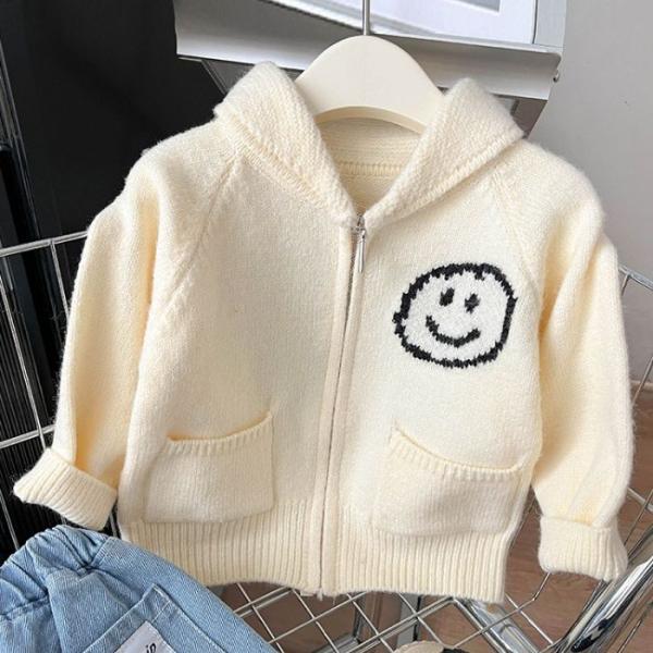 韓国風子供服 ベビー服 キッズ 男女兼用 暖かいコート ジャケット ニット