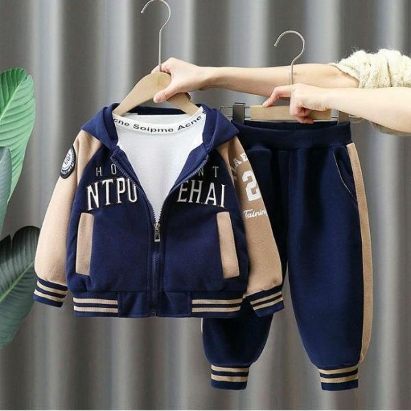 子供服 男の子セットアップ 上下2点セット  スポーツ 春秋服 トップス 長袖 長ズボン 子ども服 ...