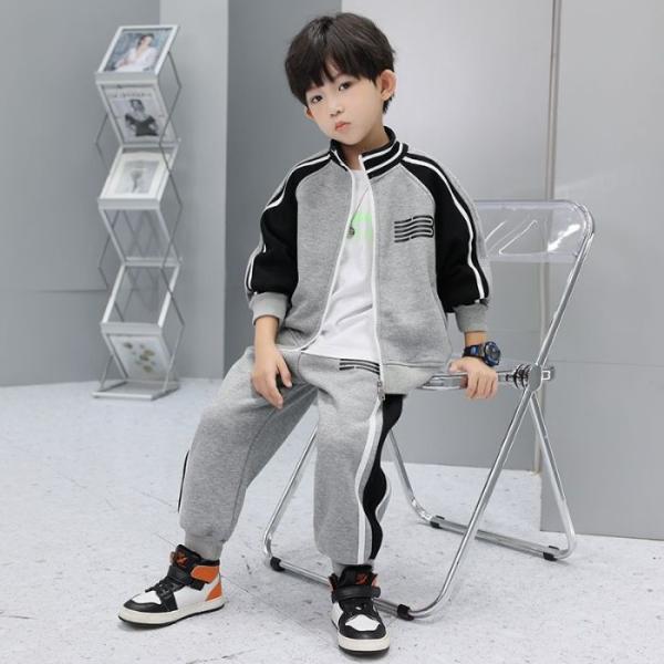 子供服 男の子セットアップ 上下2点セット  スポーツ 春秋服 トップス 長袖 長ズボン 子ども服 ...