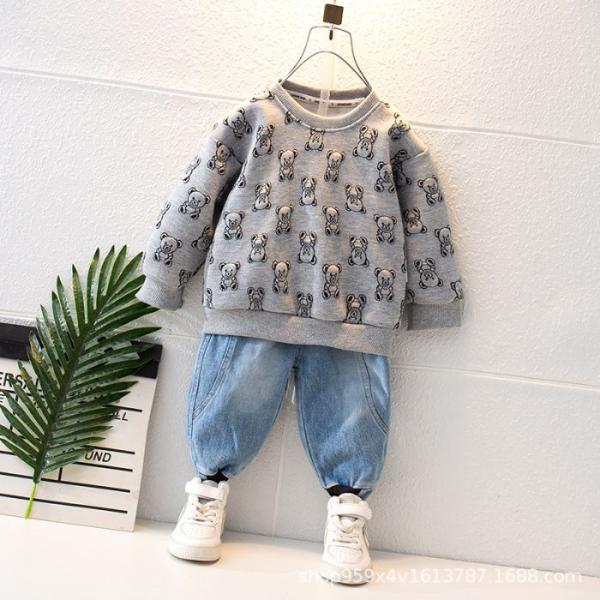 子供服 男の子セットアップ 上下2点セット  スポーツ 春秋服 トップス 長袖 長ズボン 子ども服 ...