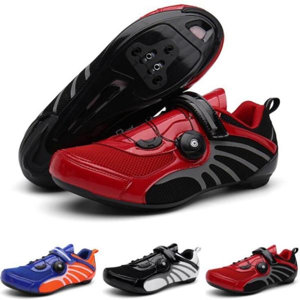 ロードバイクシューズ ロードバイク マウンテンバイク サイクリングシューズ サイクルシューズ 自転車...