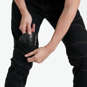 バイクパンツ メッシュ デニムパンツ バイク ...の詳細画像2