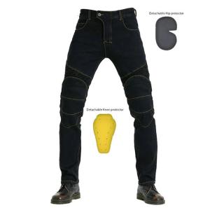 バイクパンツ メッシュ デニムパンツ バイク ...の詳細画像5