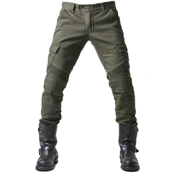 バイクパンツ メッシュ デニムパンツ バイク レーシング オートバイパンツ バ イクウェア ライダー...