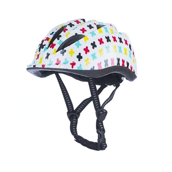 子供用自転車ヘルメット 通気穴12個 5色展開 サイクルヘルメット キックボー ド スケートボード ...