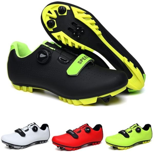 ロードバイクシューズ ロードバイク マウンテンバイク サイクリングシューズ サイクルシューズ 自転車...