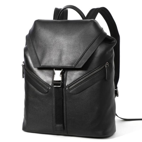 本革 牛革バックパック メンズ ビジネスバッグ  大容量 多用途 通勤通学 リュックサ ック PCタ...