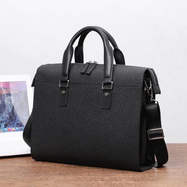 メンズ ビジネスバッグ 本革 牛革ブリーフケース  多用途 通勤 プレゼント 面接 横型 キレイに収...