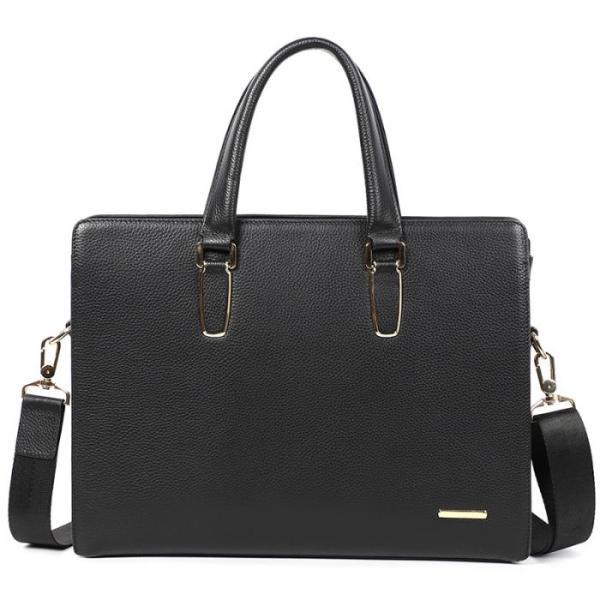 メンズ牛革ブリーフケース ビジネスバッグ 本革   2way クールシンプルなデザイン 多用途 通勤...