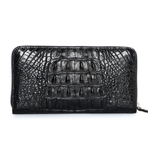 本革　ワニ革　長財布 財布 束入 メンズ財布 クロコダイル革 鰐革 無双仕様 小銭入れ カード