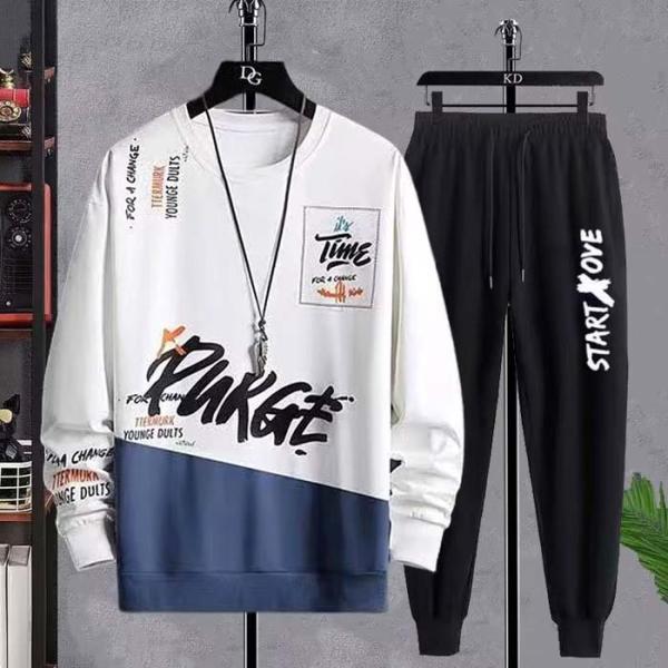 メンズ上下2点セットアップ 春秋 オーバーサイズ カジュアル 通気性 スポーツカジュアル ジャージ ...