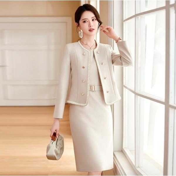スーツ レディース ビジネススーツ ワンピーススーツ 入学式 卒業式 卒園式 入園式 30代 40代...