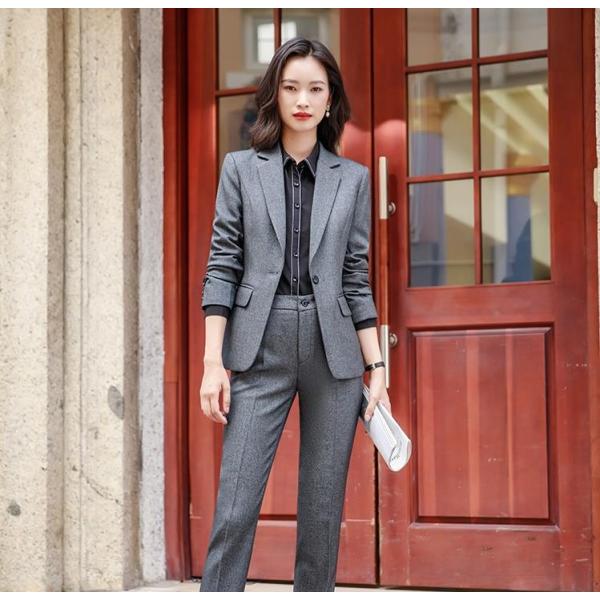 レディーススーツ スーツ レディース パンツスーツ スカートスーツ　3点セット　洗える ビジネススー...