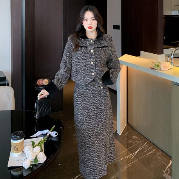 レディーススーツ上下2点セット 長袖 スカート 母親 入園 卒業 セレモニー フォーマル卒園 式 七...