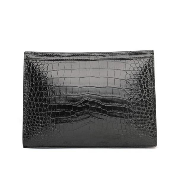 本革　ワニ革　 メンズ ビジネスバック メンズクラッチバッグ ハンドバッグ　 手提げ カバン 多機能...