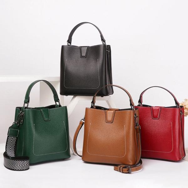 レディースハンドバッグ バケッツバッグ 4色選び デート オフィス鞄 多用途 休日の出かけ ショルダ...