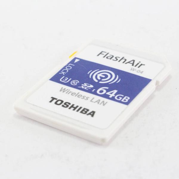 【中古】東芝 無線LAN搭載SDXCメモリカード 64GB Class10 UHS-1Flash A...