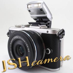 【中古】OLYMPUS ミラーレス一眼 E-PL8 レンズキット ブラック｜jsh