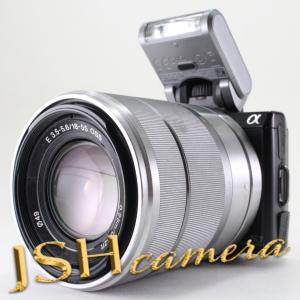 【中古】ソニー SONY デジタル一眼カメラ α NEX-5N ズームレンズキット ブラック NEX-5NK/B｜jsh