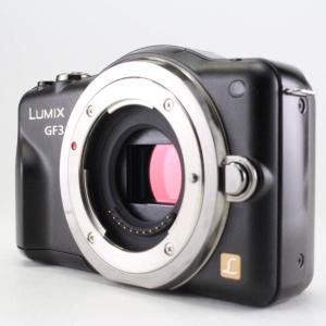 Panasonic ミラーレス一眼カメラ LUMIX GF3 ボディ エスプリブラック DMC-GF3-K｜jsh