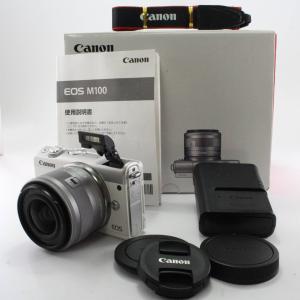 EOS キヤノン ミラーレス一眼 CANON M10 レンズキット ホワイト 中古
