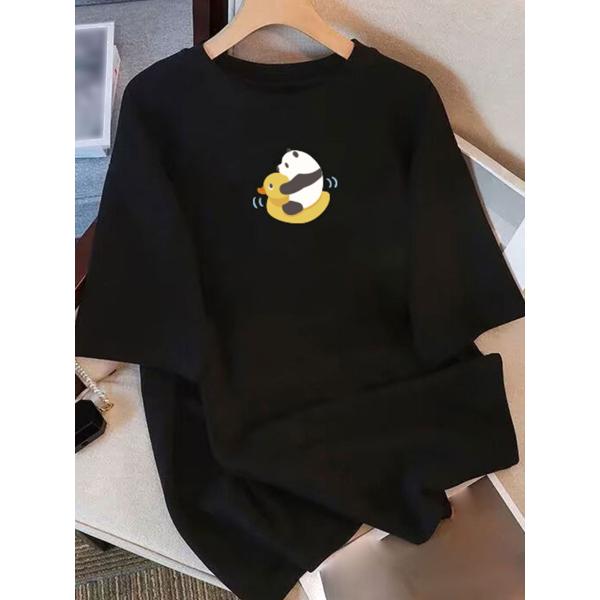 レディース 2026新作 ユニークデザインTシャツ 半袖 ゆったり 夏 体型活かす プリント カジュ...