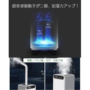 加湿器 業務用家庭用加湿器 15L大容量 超音...の詳細画像5