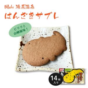 はんざきサブレ 14枚入り サブレ 槙本風味堂 はんざき 岡山県湯原温泉