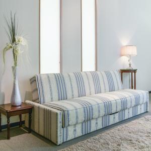 日本ベッド ソファーベッド 収納付き 2人掛け 折り畳み式 デロス