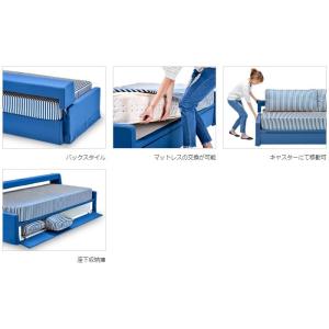 [送料無料] 日本製国産ソファーベッド レッツ...の詳細画像4