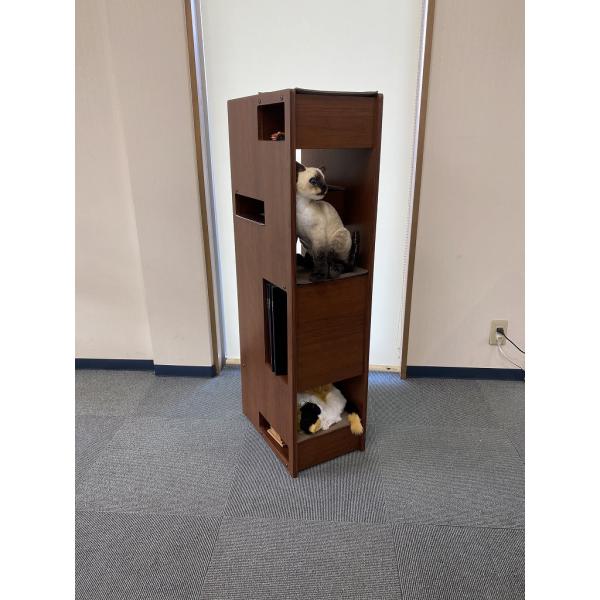 キャットタワーキャビネット「ランド」