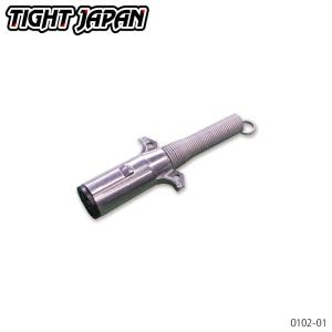 0102-01 TIGHTJAPAN 7極ハーネスコネクター アルミ製 7極 トレーラー側 電気配線 配線プラグ MAXトレーラー タイトジャパン｜jsptokai