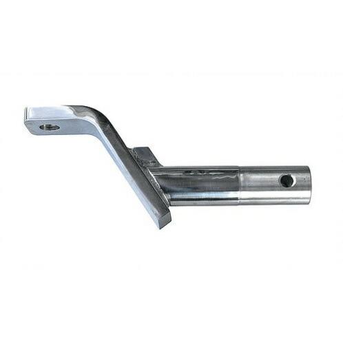 0212-05 ヒッチボールマウント スラントEX型 ステンレス 丸パイプ 長サ300mm ライズ1...