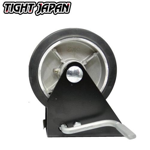 ストッパートレーラージャッキタイヤ&amp;ベースノミ