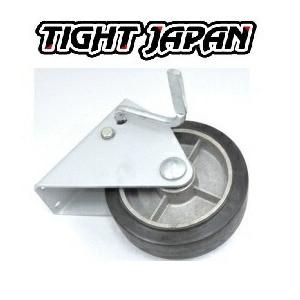 ステンレス ストッパー トレーラージャッキ 0702-10専用 交換用タイヤ&amp;ベース 0702-11...