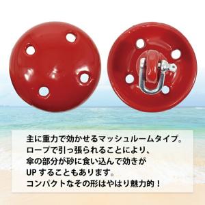 マッシュルームアンカー 5kg フロート付ロー...の詳細画像4