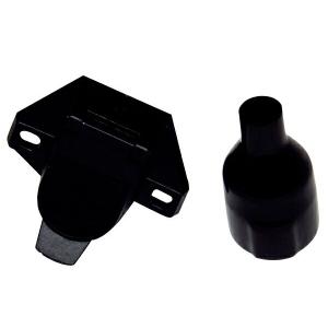 電気配線 7極コネクター 車側 配線ソケット 強化プラスチック製 201-02P トレーラー タイトジャパン ソレックス タグマスター｜jsptokai