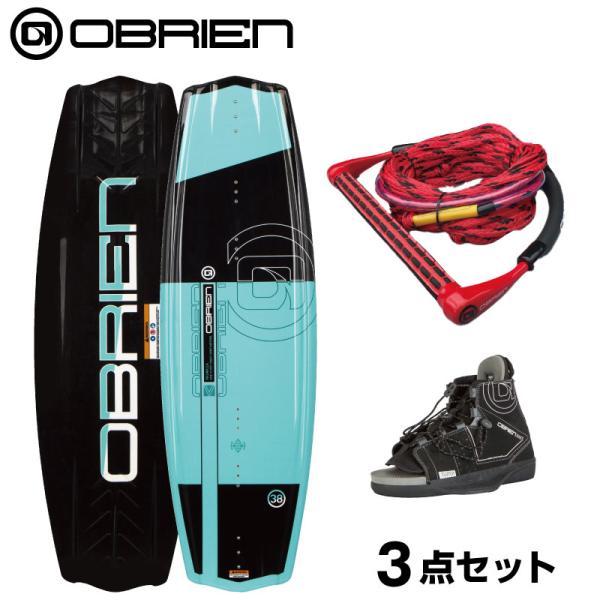 ウエイクボード 3点セット オブライアン バルハラ VALHALA 138cm &amp;CLUTCH OB...