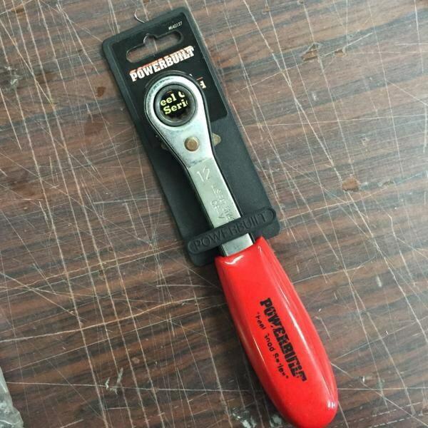 在庫処分 POWERBUILT ラチェットボックスハンドル 12mm 工具 TOOL 5199