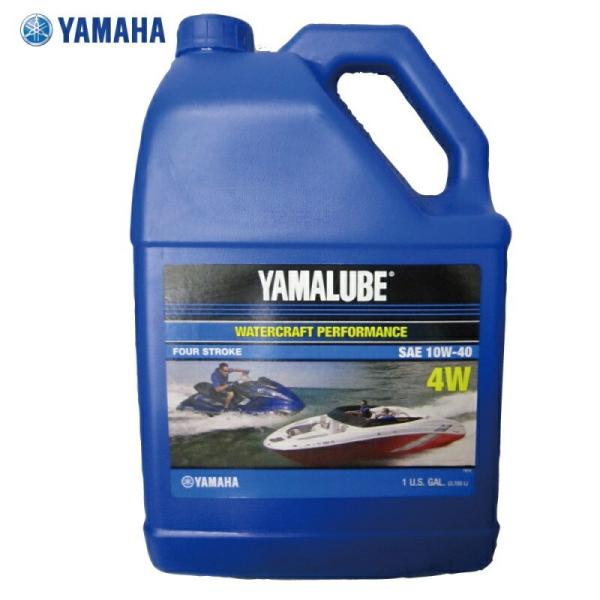 YAMAHA ヤマハ マリン エンジンオイル 純正 10W-40 YAMALUBE 4W 4ストロー...