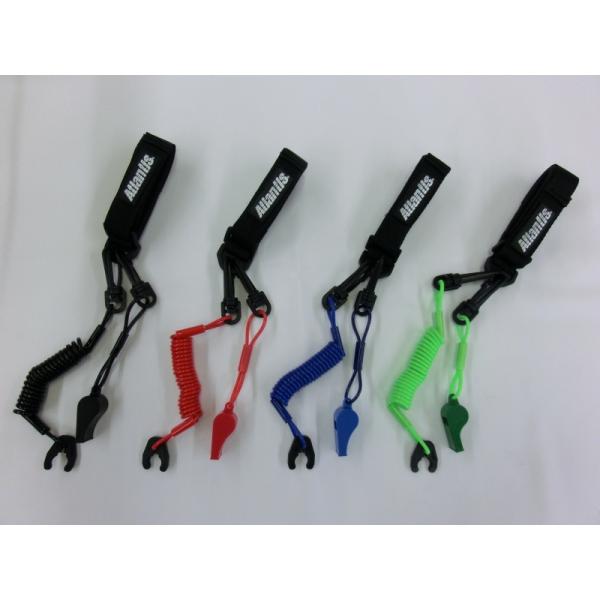 アトランティス ATLANTIS リストバンド ランヤード 【ホイッスル付】 KAWASAKI カワ...