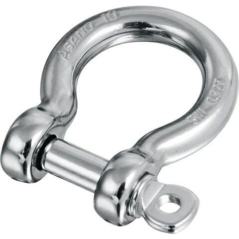 オタフクシャックル 12mm SCS13 浅野金属工業株式会社 ASANO