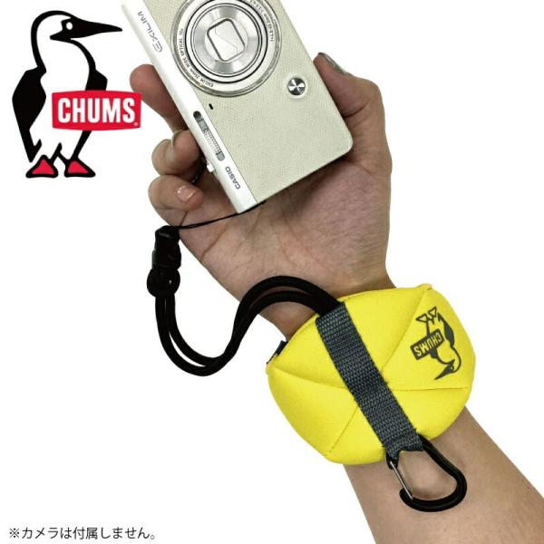 CH61-1096　チャムス Stigray Camera カメラフロート　プール　ビーチ　海水浴　...