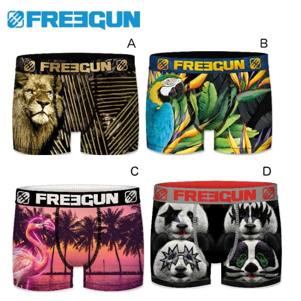 アニマルシリーズ FREEGUN フリーガン 男性用 ボクサーパンツ BOXERPANTS メンズ ...