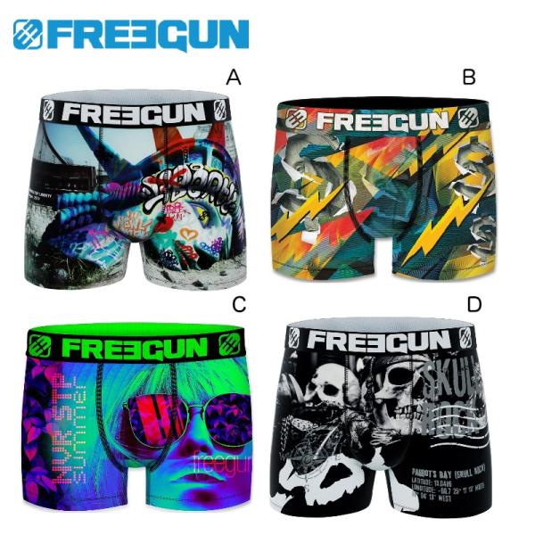 ARTシリーズ アート FREEGUN フリーガン 男性用 ボクサーパンツ BOXERPANTS メ...